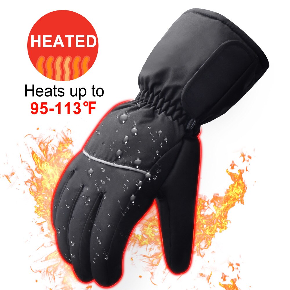 4.5V Electric Thermal Heated Gloves with AA Battery Powered Heated Gloves for Men and Women Electric Hands Warming