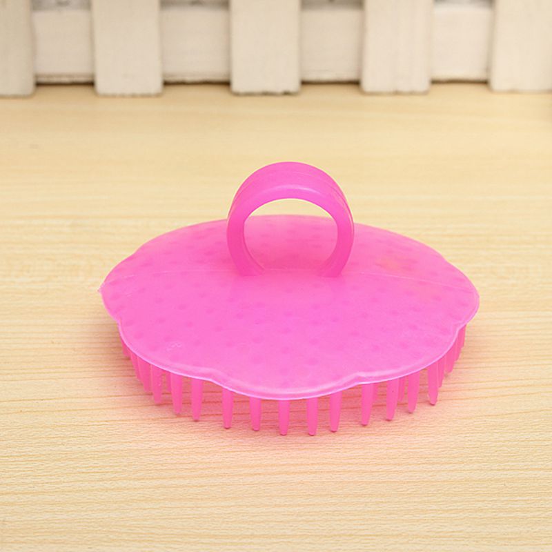 Shampoo Washing Hair Massage Brush Massager Comb Scalp Shower Body Random Color