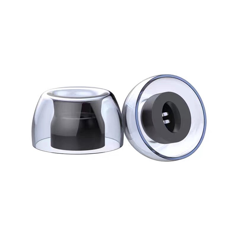 Feaulle Latex H370 TWS Eartips Cover Ear Cap Tips for Samsung Budspro Huawei Freebuds4i Oppo Encox Headset Earmuffs: XL / WHITE