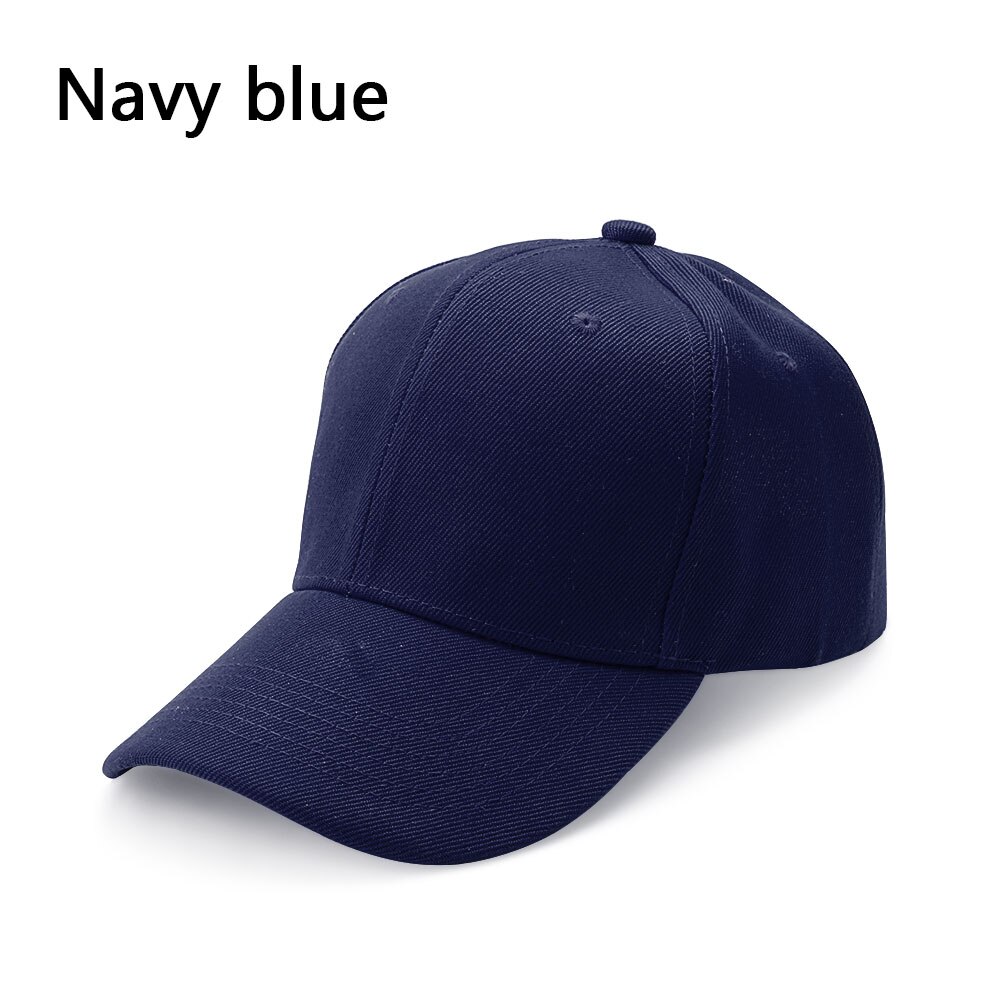 Unisex verstelbare zonnehoed met klep, top, luchtkappen voor mannen, dames, golfzonnekleppen, hardloophoed, zomerzonbeschermingshoeden: Marineblauw