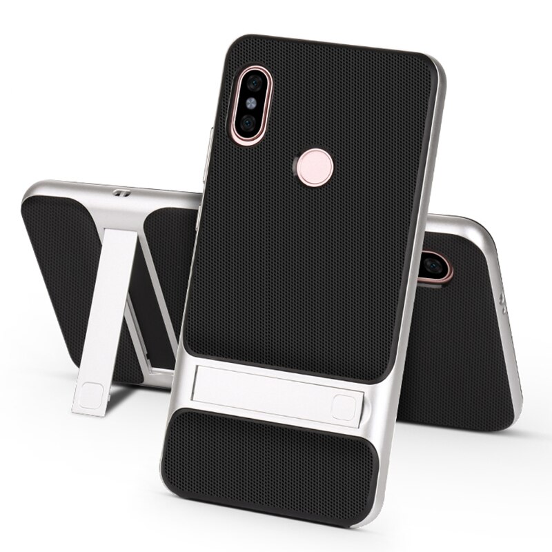 Coque de protection complète pour Xiaomi, compatible modèles Redmi Note 5 Pro, Note 5 Pro, Version globale, avec béquille arrière