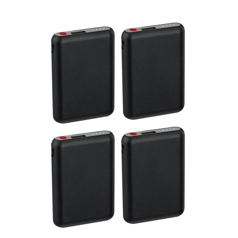 5V 5000mAh Heated Gloves Battery Power Bank Mobile power Rechargeable For Heating Vest, Heating Socks,Winter outdoor Batteries: WHITE