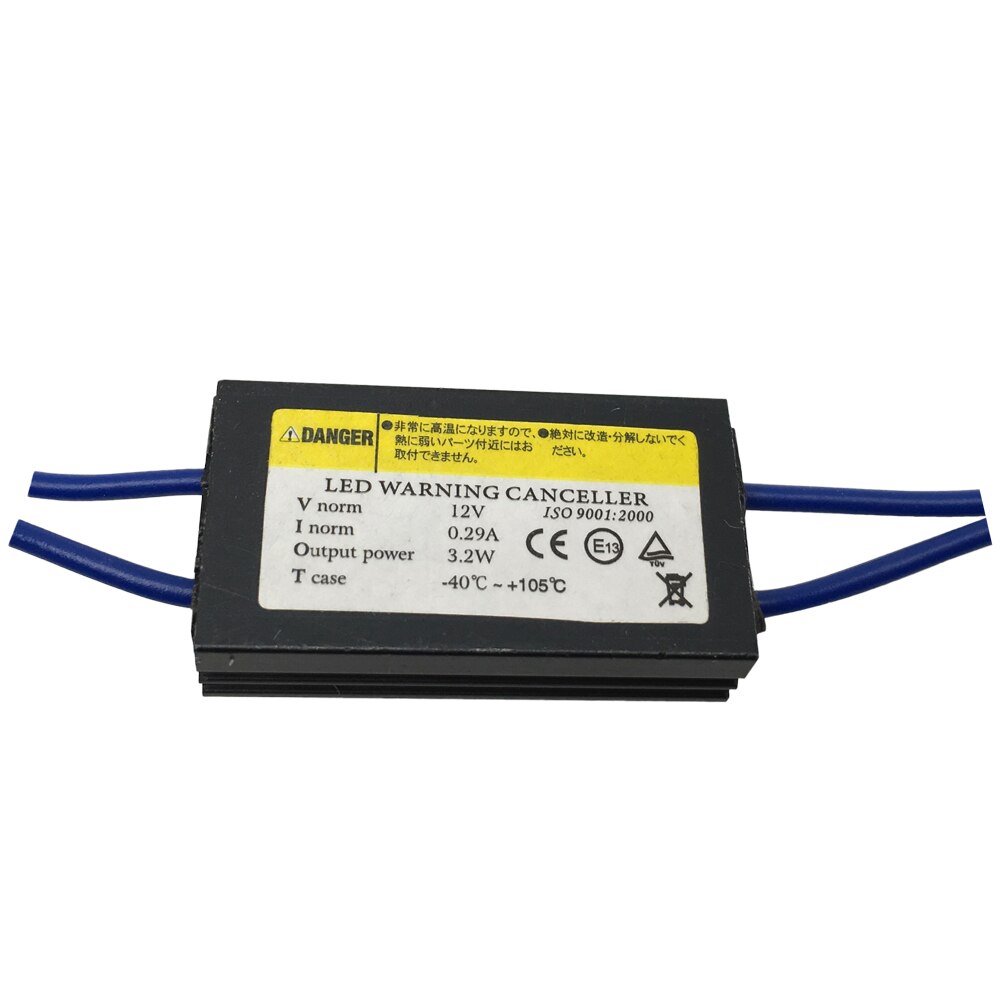 SUKIOTO 1 Paar Zachte Harde W5W T10 canbus Belastingsweerstand canbus canceller voor led verlichting t10 paars 168 194 led decoder socket plug