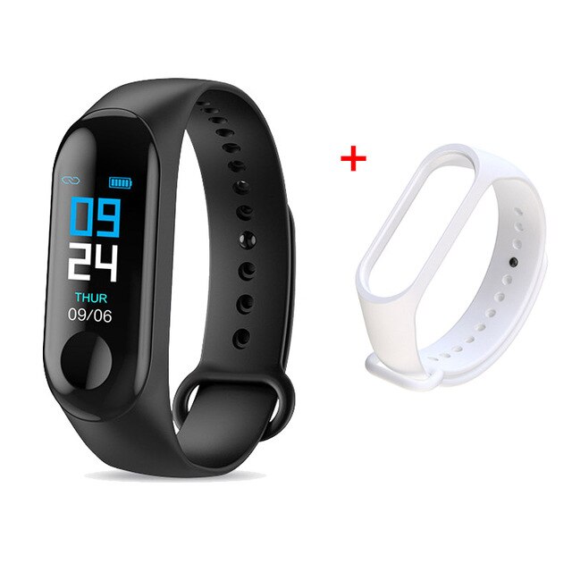 M3 più Intelligente Della Vigilanza Della Fascia di Fitness tracker Wristband Heart Rate Attività Schermo a Colori Articoli Elettronica Smart, Smartwatch, Bracciali Smart Fitness Vigilanza di Sport Del Braccialetto: E