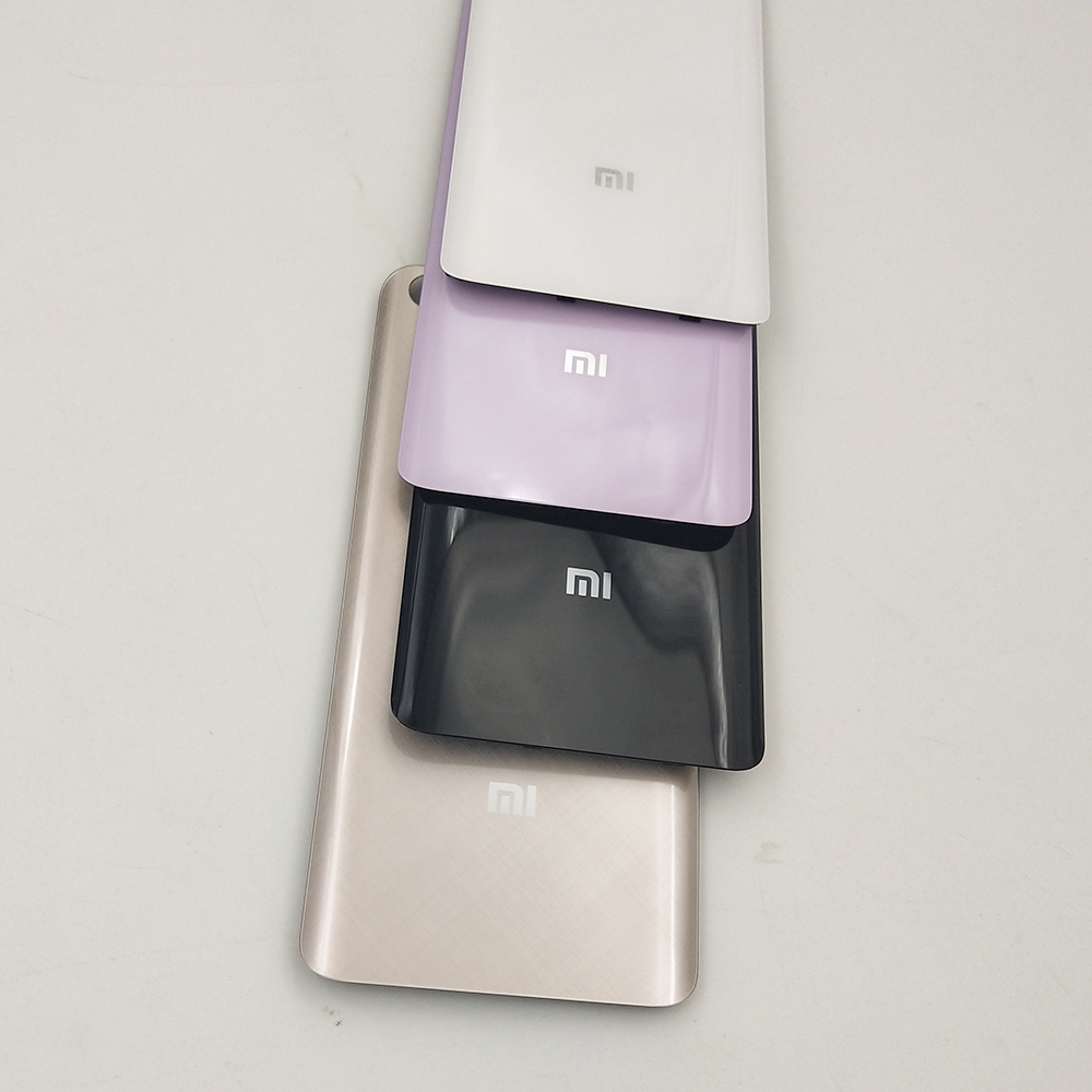 Original XiaoMi Mi5 Glass Back Cover Rear Door Panel Housing Case Protective Shell For XIAOMI MIUI Mi5 Battery Repair Part 5.15&quot;
