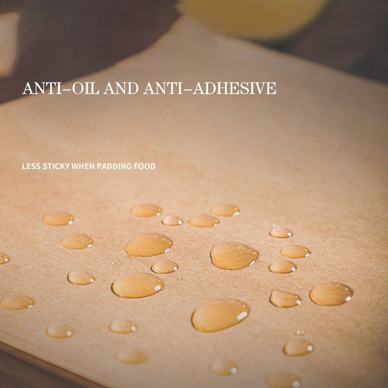 Papel antiadherente para hornear, hoja resistente a altas temperaturas, horno, microondas, parrilla, estera para hornear, papel de aceite, herramientas de cocina para hornear, 50 Uds.