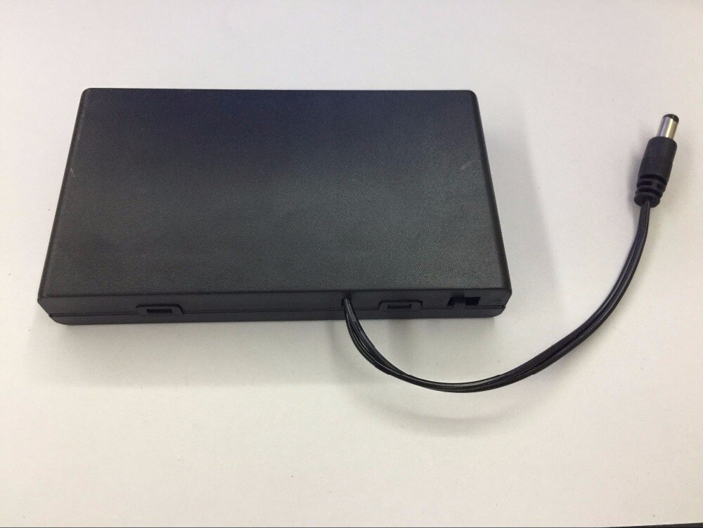 5 stück diy 12v 8 x batteriehalter gehäuse box mit kabeln schalter mosunx future digital  f35