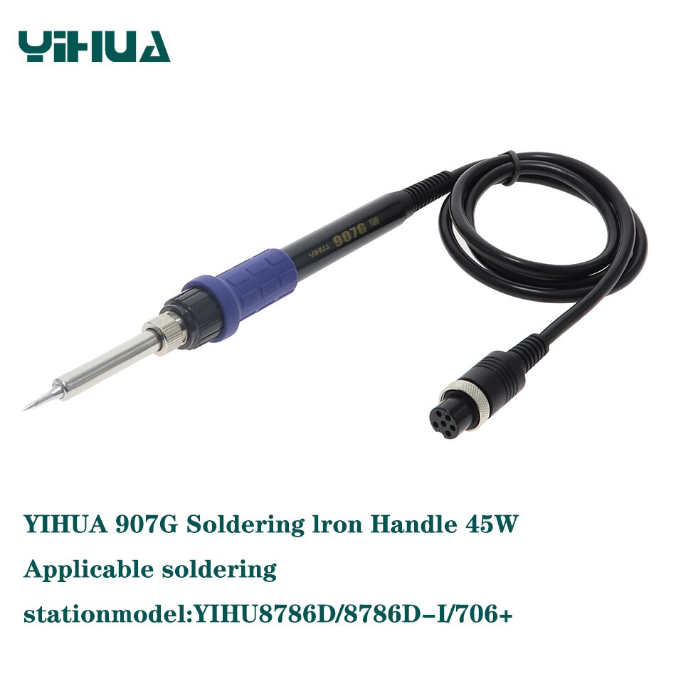 Yihua 907G Elektrische Soldeerbout Handvat 45W Is Geschikt Voor Yihua 8786D 8786D-I 706 + Soldeerstation