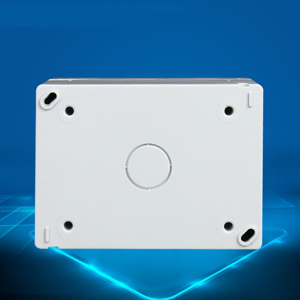 Wall Socket EU Dual Power Outlet Outdoor Electrical Schuko Plug PC Exterior Waterproof Panel AC 110~250V 16A for Outside Balcony