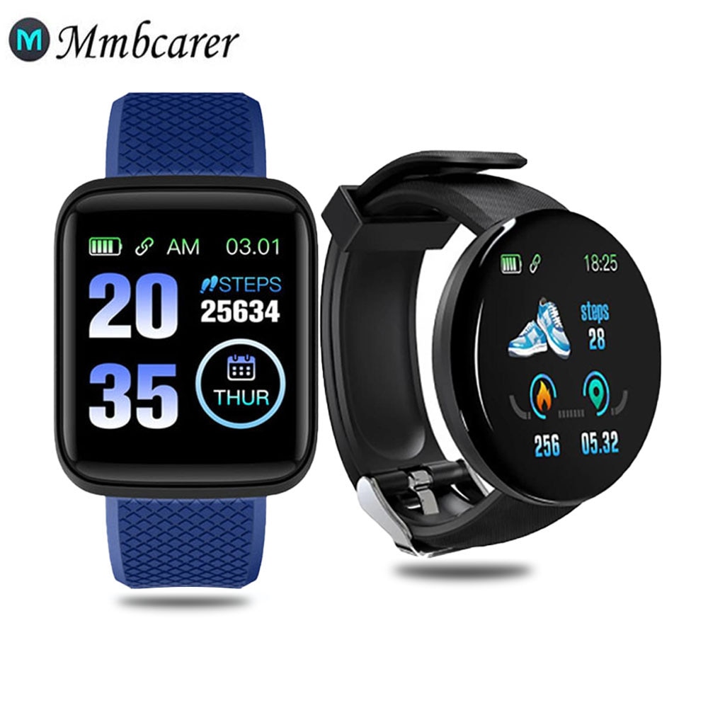 Smart Wristband D18 Blood Pressure Heart Rate Monitor Bluetooth Smart Bracelet Sport Tracker Smart Watch D13 Smartwatch A2