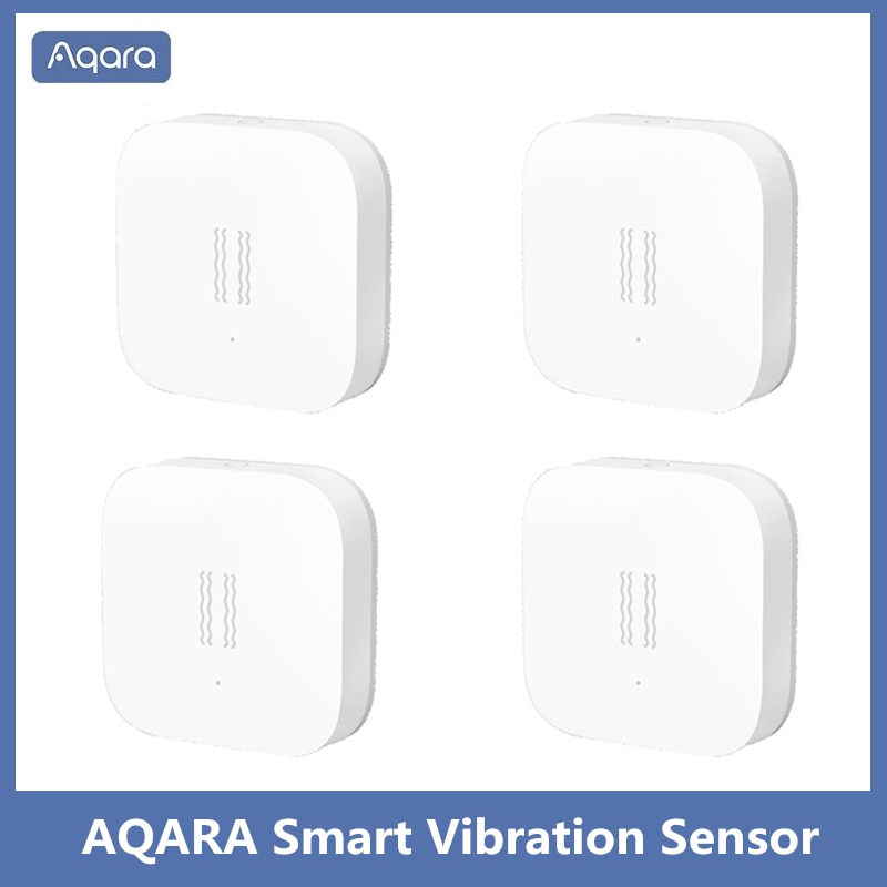 Aqara Smart Vibration Sensor Zigbee Motion Shock Sensor Detection Alarm Monitor Built In Gyro for xiaomi mijia smart home
