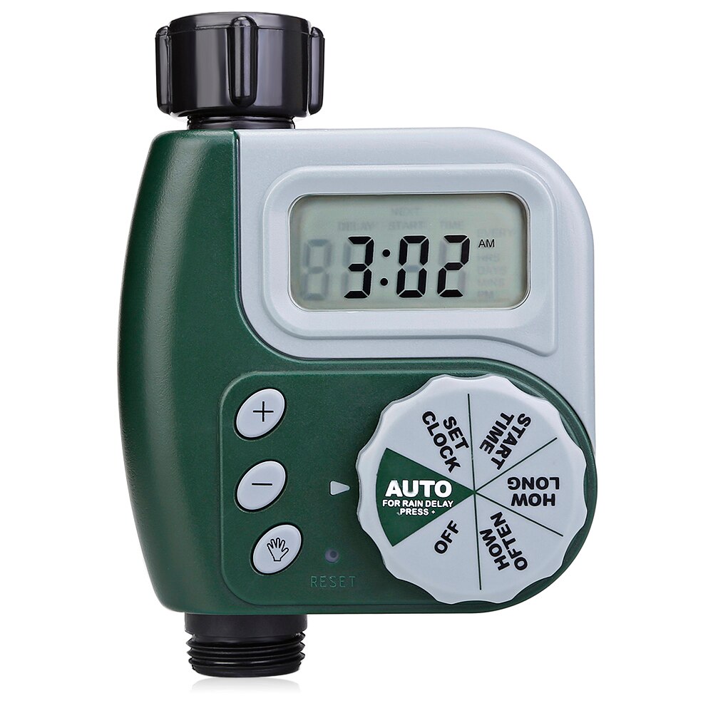 Original udendørs havevandingskontrol magnetventil timer enkelt udløb programmerbar slange vandhane vanding timer system: Default Title