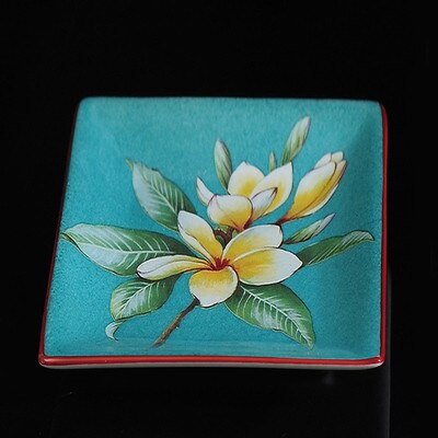 Keramiek &amp; Porselein Zeepbakjes/Lade Douche Case Hotel Huishoudelijke Container Opbergdoos Vierkante Vorm Bad Accessoires Clean Tool: Style 11