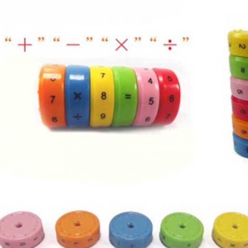 Edukacja matematyka magnetyczna cyfry cylinder zabawka edukacyjna matematyka liczydło zabawka