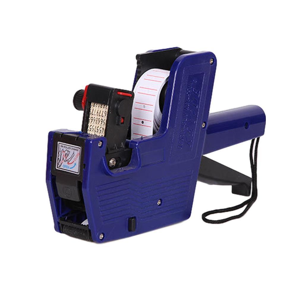 Price Label Paper Roll For Single Row Maker Labeller Coding White Machine X4N9: BLUE