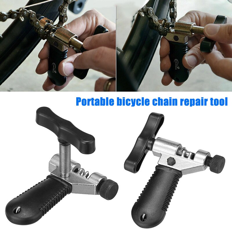 Newly Portable Bicycle Chain Breaker Splitter Cutter Bike Hand Repair Removal Remove Tool