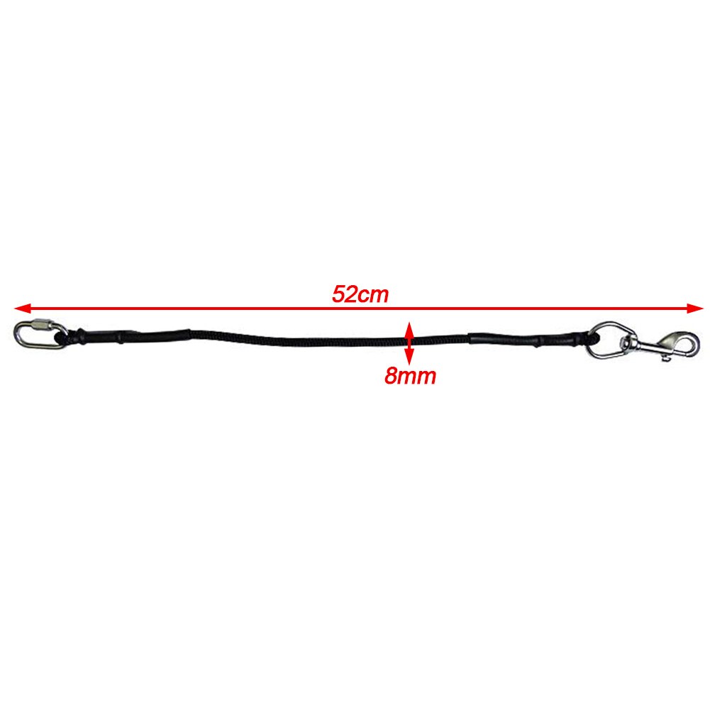 2pcs Cylinder Universal Elastic Rope Sidemount Scuba Diving Tank Band Rigging Kit With Snap Hook Bungee Stage Bottle Sports