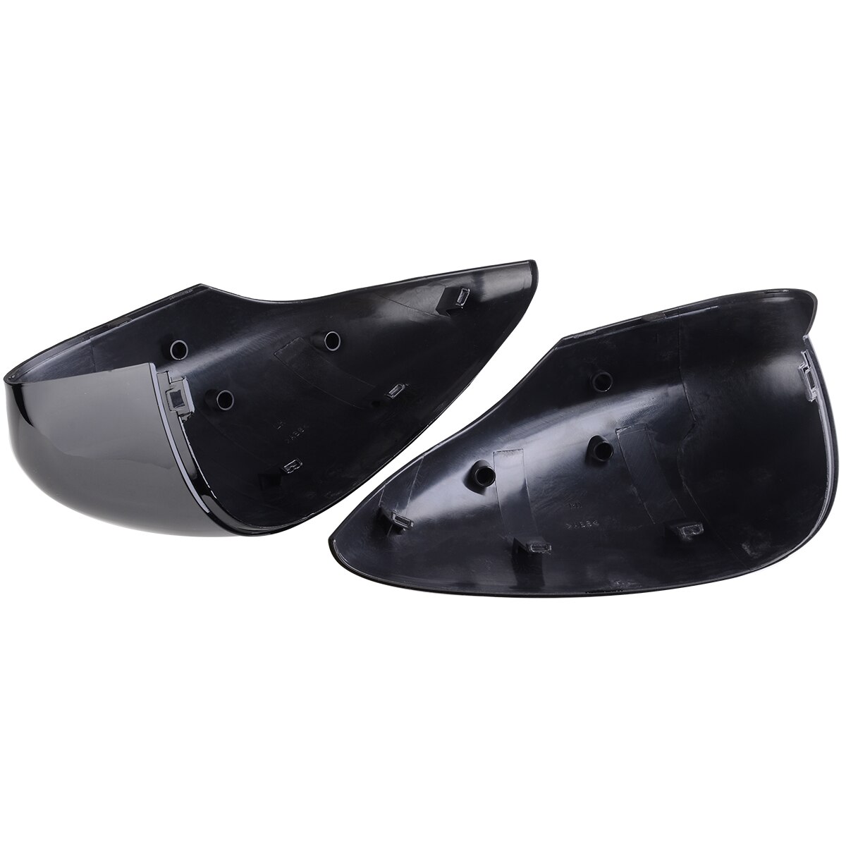 Mayitr 1pair Gloss Black Side Mirror Cover Cap Lef... – Vicedeal