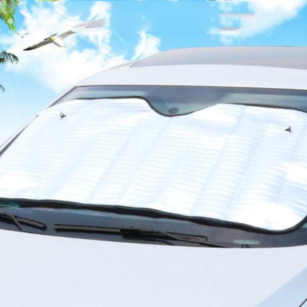 Bil ensidig solskærm bilrude solskærm aluminiumsfolieisolering solblok vinduesrude