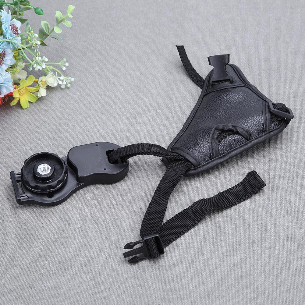 Soft PU Leather Hand Grip Holder Wrist Strap with a screw hole Straps for Canon/Nikon SLR Camera Accessories