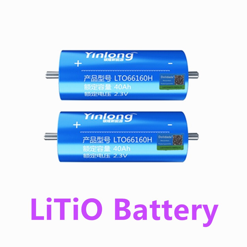 100% Original Real Capacity Yinlong 66160 2.3V 40Ah Lithium Titanate LTO Battery Cell for Car Audio Solar Energy Syste
