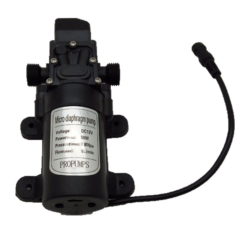 C127 Mini water pump 12V DC 60W self-sucking smart water sprayer water pressure sprayer mini misting pump spray garden pump