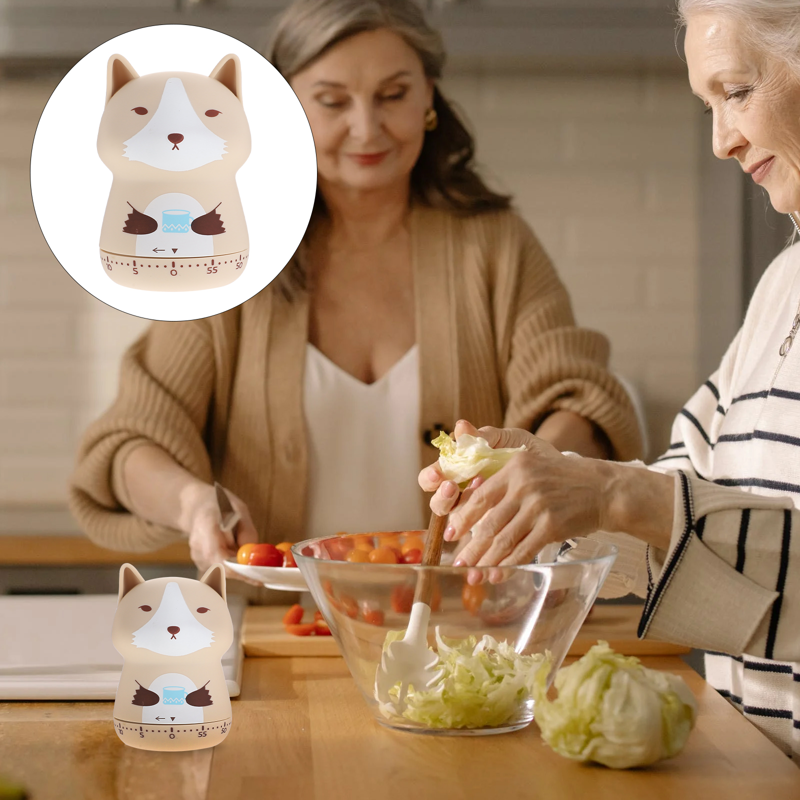 Mechanical Timer Cartoon Baking Timer Kitchen Timer Plastic Cooking Timer