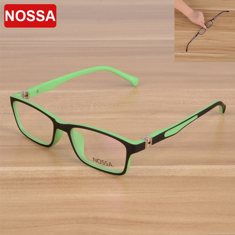 NOSSA TR90 Children Optical Frame Eyewear Eyeglasses Girls Boys Kids Myopia Glasses Frames Kids Eyeglasses Frame