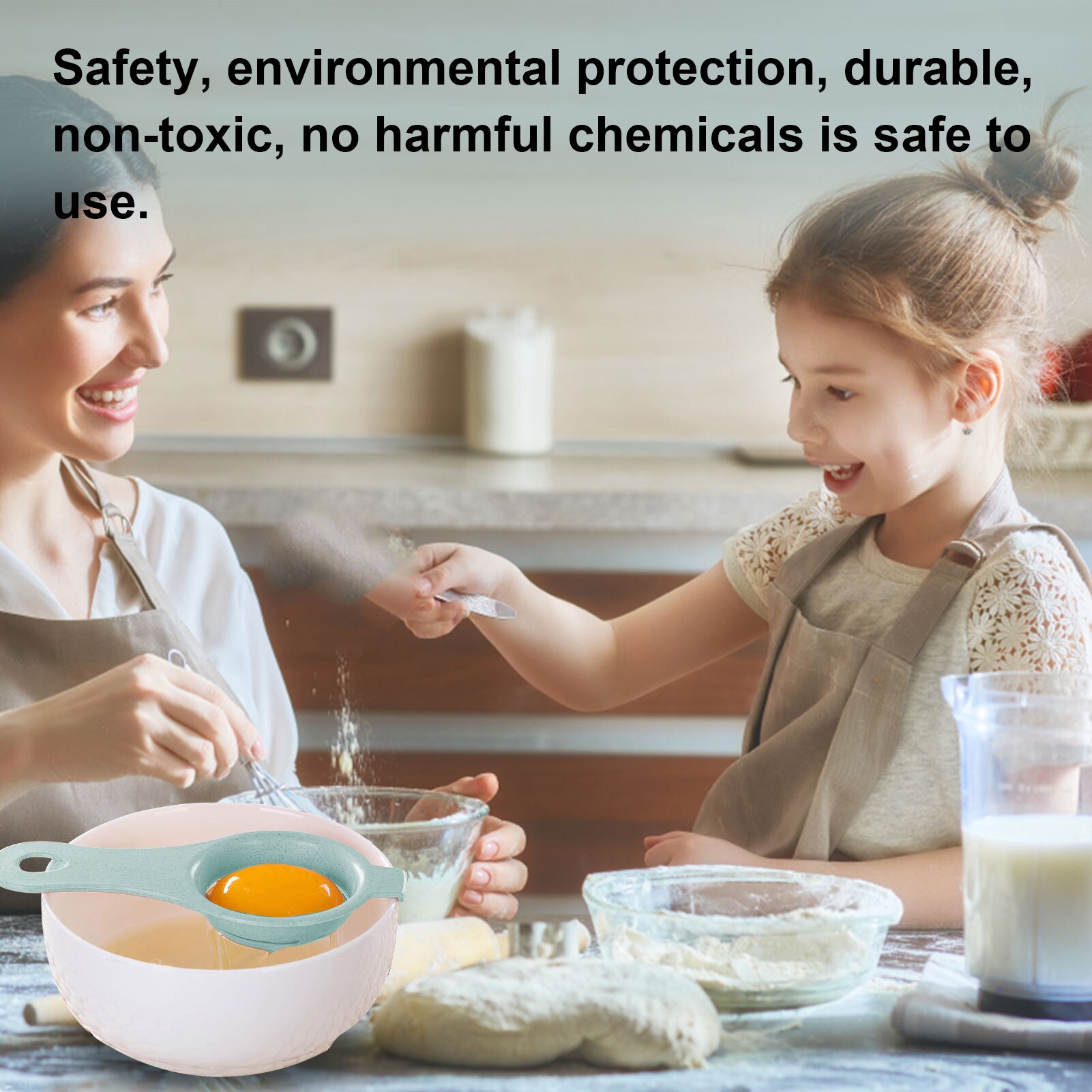 Yolk Separator Egg Separator Tool Egg Separator Easy To Use Egg White And Yolk Separator For Making Cake Egg Custards Baking
