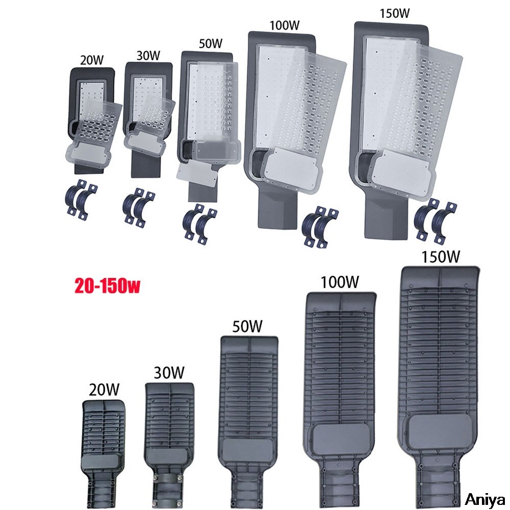 Led Licht Straat Lamp Hoofd Waterdichte IP65 30W-150W Aluminium Outdoor Road Lamp Led Straat Schijnwerper tuin Yard Lamp 200Lux