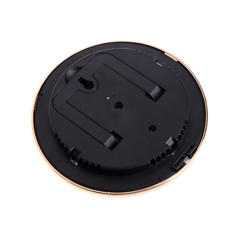 Large Round Thermometer Hygrometer Temperature Humidity Monitor Meter Gauge Blue