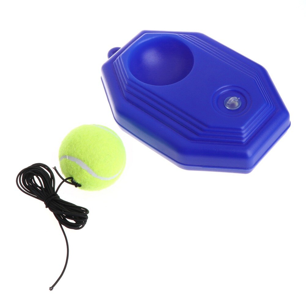 Tennis Trainer Tennis Ausbildung Ball Tennis Schläger Ausbildung Praxis Bälle Zurück Basis Trainer Werkzeug Schnur Elastische Seil ÜSpund