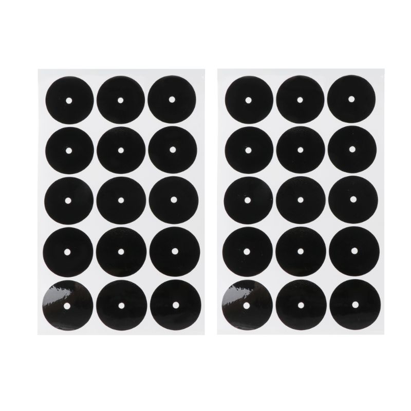 Billiard Point Stickers Black Table Spots White Ball Locator Sticker Snooker Pool Accessories American/English