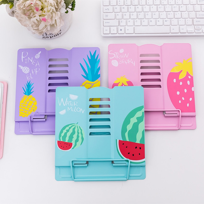 Wielofunkcyjna przenośna półka robić czytania z regulowanym kątem metalowa robić książek stojak składany uchwyt robić czytania książek na dokumenty robić nauki