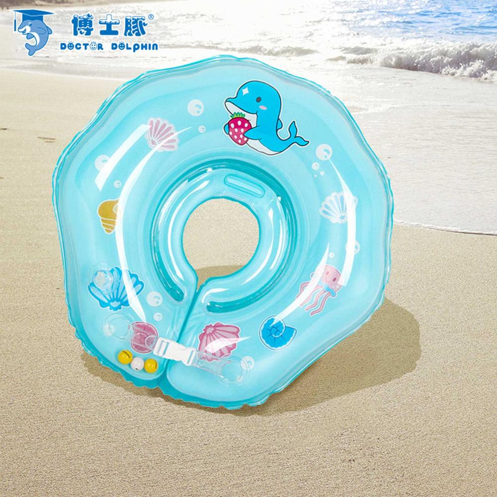 Swimming Baby Accessories Neck Ring Tube Safety Infant Float Circle For Bathing Inflatable For 1-10 Months