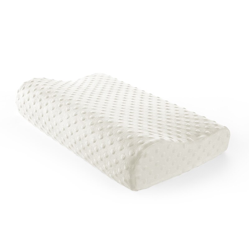 Almohada ortopédica de espuma viscoelástica para el hogar y el dormitorio, cojín de rebote lento para el cuello, 50x30Cm, ayuda a dormir