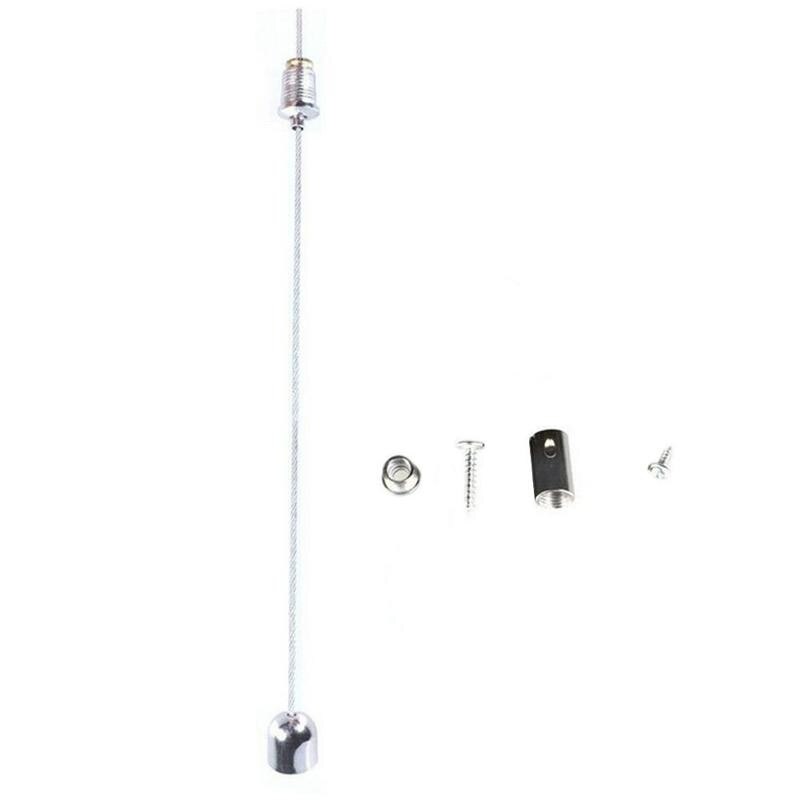 Lamp Sling Flat Light Fluorescent Lamp Hanging Wire Telescopic Chandelier Wire Rope Accessories Adjustable 1PC