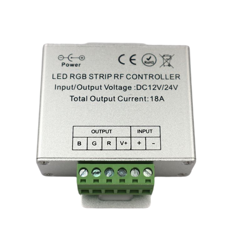 Rgb Controller Draadloze Rf Rgb Led Strip Light Touch Dimmer Op Afstand Controller Strips Afstandsbediening Controller Voor Rgb Tape