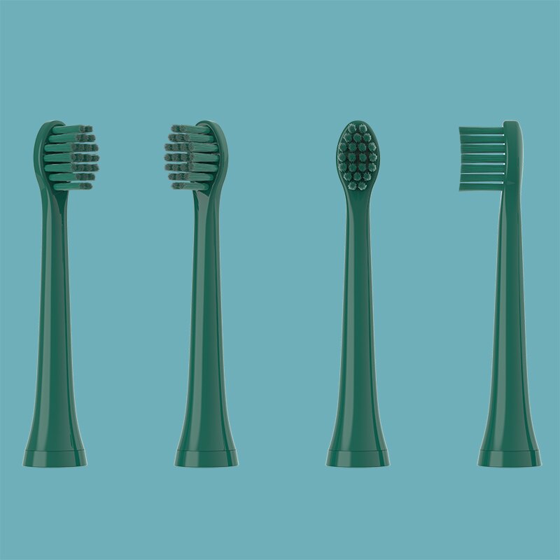 Vacuum Replacement for BAIR Kids K7 Toothbrush Heads Electric Whiteing DuPont Soft Brush Heads Cleaning Substitute Nozzle 10PCS