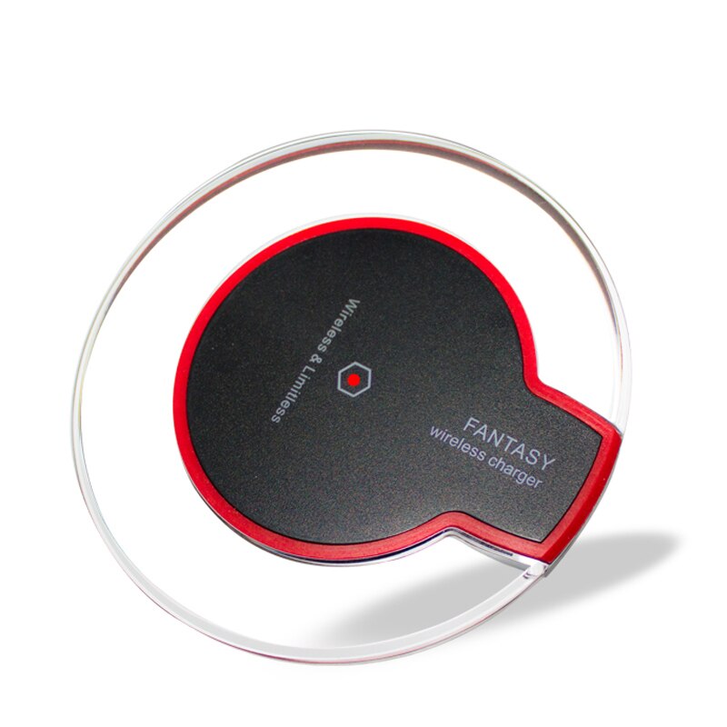 Drahtlose Ladegerät Lade Induktion USB Ladegerät für Apple iPhone 8 Plus/X für Samsung Galaxy S8/S8 Plus hinweis 8: Black Charger Only