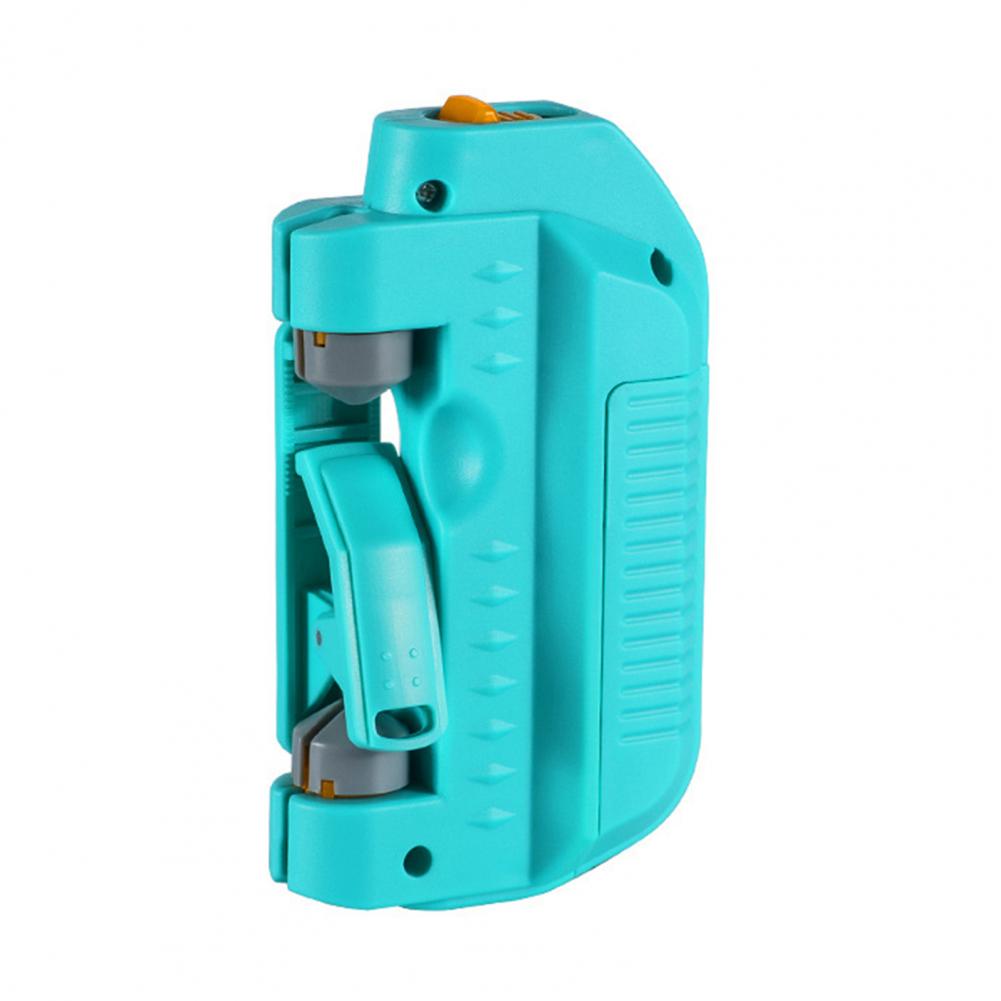 Fishing Electric GT Knot Machine Rechargeable Automatic Fishing Hook Tier Tool Tying Fishing Line Tackle Device Fishing Gear: Blue