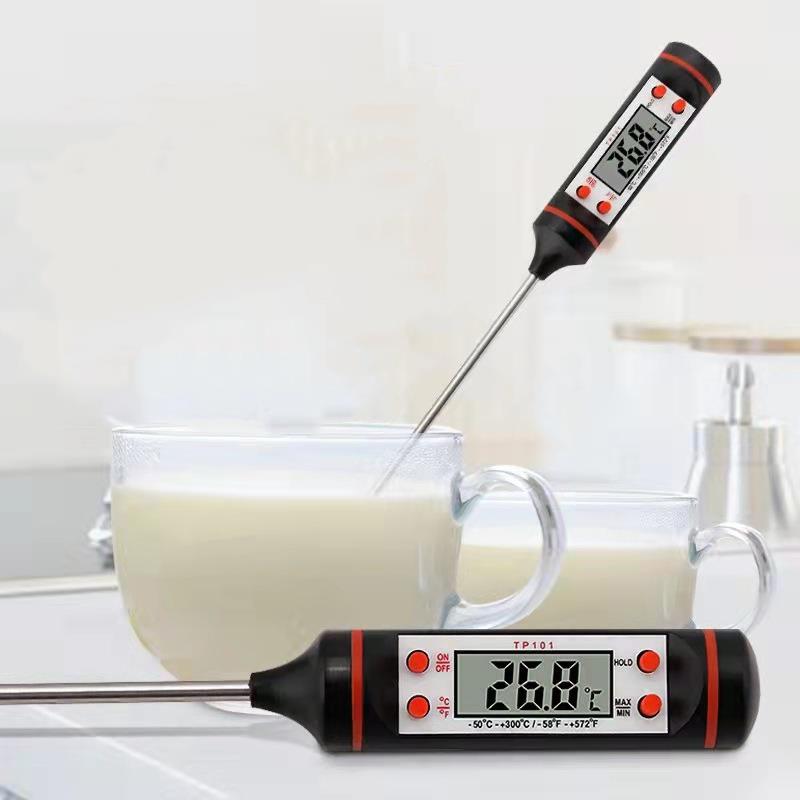 Kitchen Oil Thermometer Needle Food Thermometer Instant Read Meat Temperature Meter Tester With Probe For Candle Making Wax