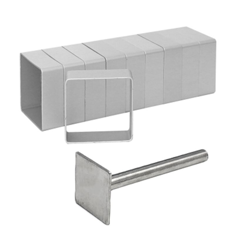 10 Pcs Square Rectangle Ellipse Heart Pineapple Shape Pie Cake Cookie Mold Biscuit Cutter Stamp Press Cutting Tools For Kitchen: 1