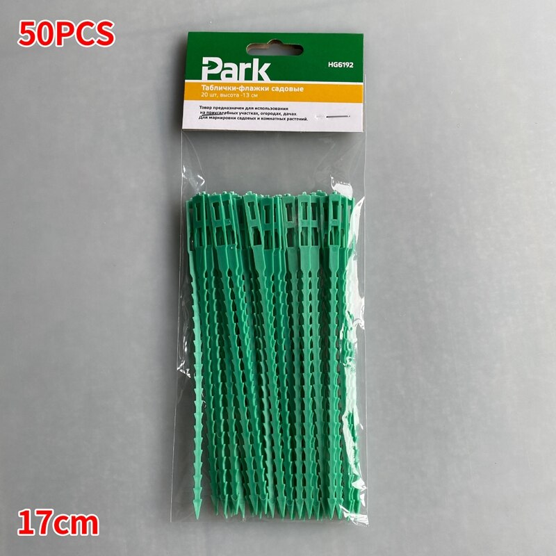 10/20/50/100PCS Self-locking Plastic Tie Adjustable Plastic Plant Cable Tie Reusable Garden Cable Tie Plastic Zip Loop Wire Wrap: 50PCS 17cm
