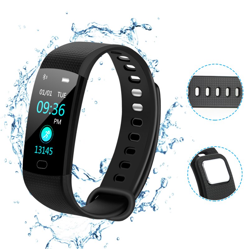 Smart Armband Y5 Hartslag Fitness Tracker Mannen Vrouwen Sport Horloge Bloeddruk Activiteit Tracker Bloed Hartslagmeter