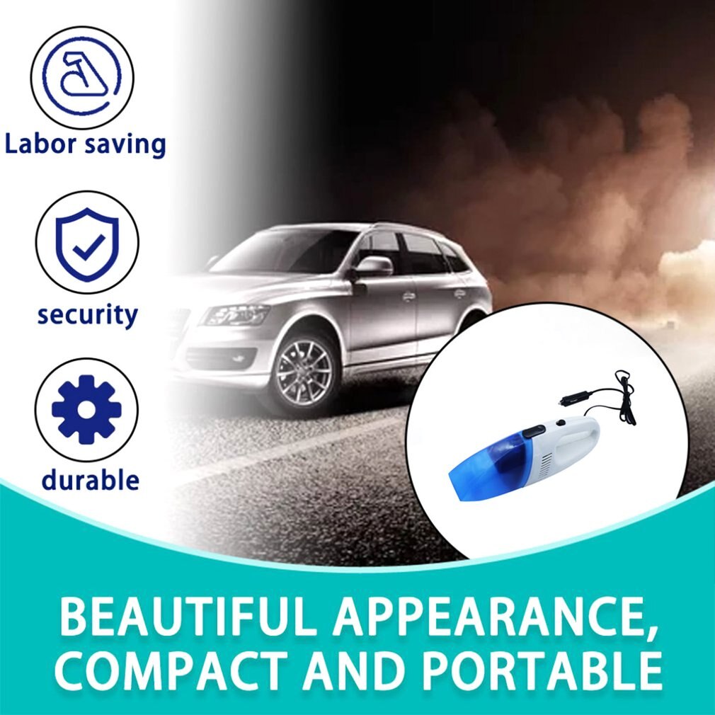 Car Vacuum Cleaner Wet And Dry Outdoor Mini Car Boat RV Vacuum Cleaner Inflator Pump