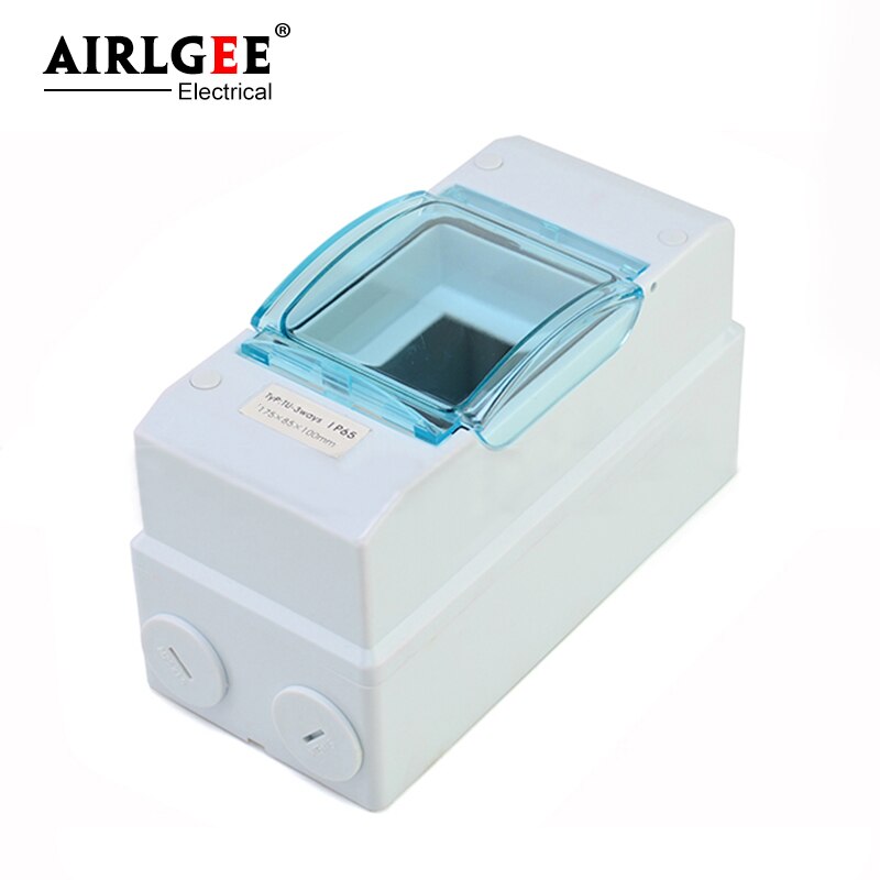 3-way household air switch box IP65 waterproof PC / ABS plastic three-phase with low voltage box