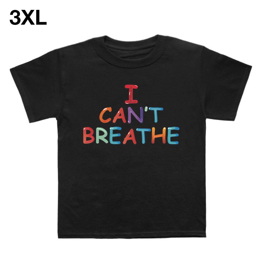 T-camicia da donna I potere non respirare T-camicia morbida e confortevole da frangia superiore chiamata per pace camicia nera per la vita: XXL / nero