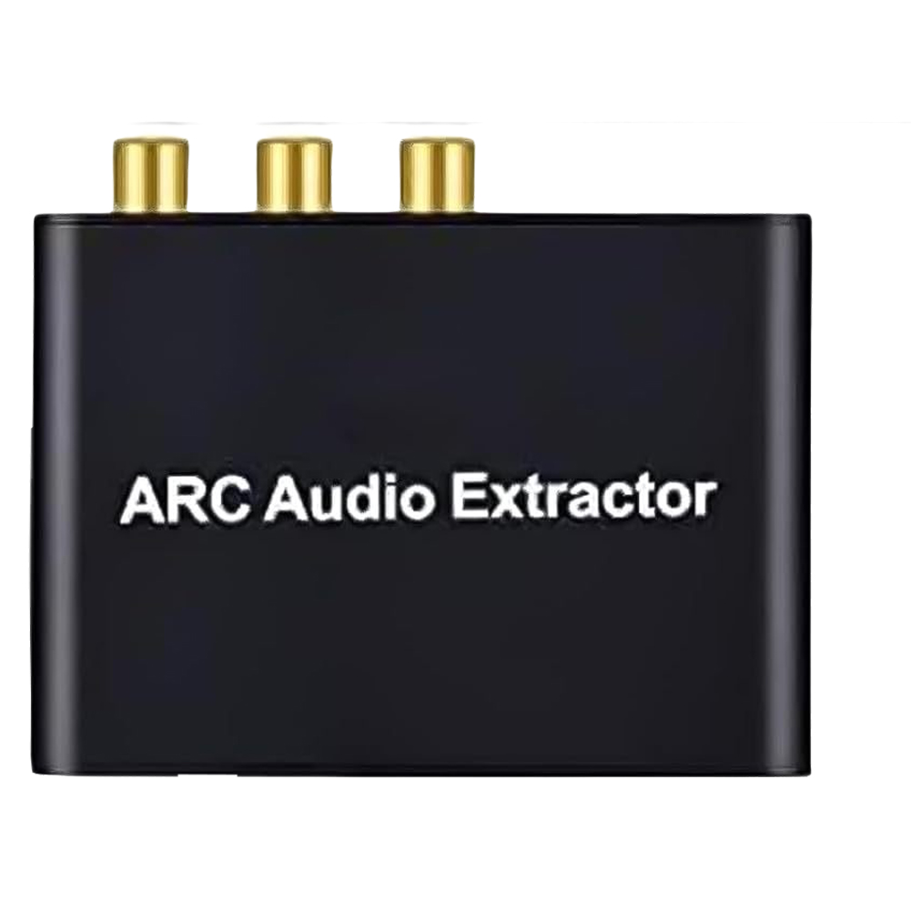 Adaptador ARC ARC a SPDIF Coaxial L/R estéreo Compatible con HDMI convertidor de Audio Jack de 3,5mm adaptador de Audio para amplificador de altavoz HDTV