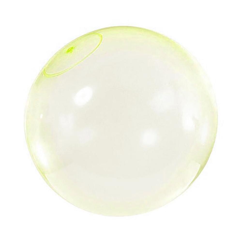 Baby Bubble Balls Soft Squishys Air Water Filled Balloons Blow Up For Children Summer Outdoor Games bath Balloon Toys: Yellow M